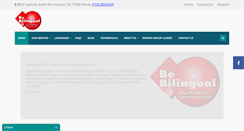 Desktop Screenshot of bebilingual.com